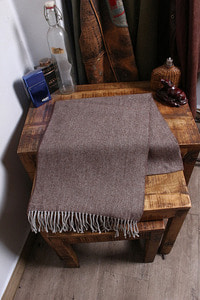 Johnstons for UNITED ARROWS   (31.5cm x 146cm)  &quot;wool &amp; cashmere&quot;